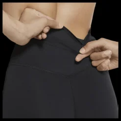 New Nike One Tight Black/Gold Svart