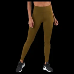Nike One Tight Black/Green Brun Best
