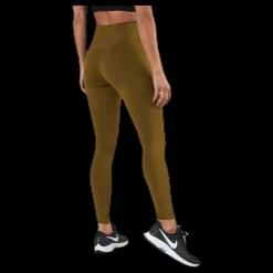 Nike One Tight Black/Green Brun Best