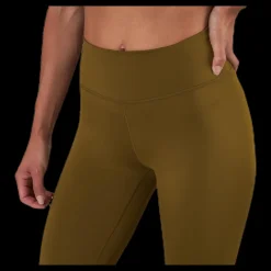 Nike One Tight Black/Green Brun Best