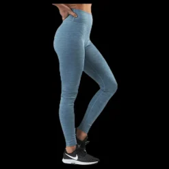 Best Nike One Tight Blue/Green Blå