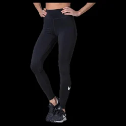 Sale Nike One Tight Icon Clash Black Svart
