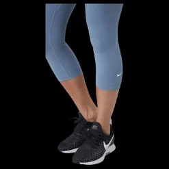 Discount Nike One Tight MR Capri 2.0 Grey Grå