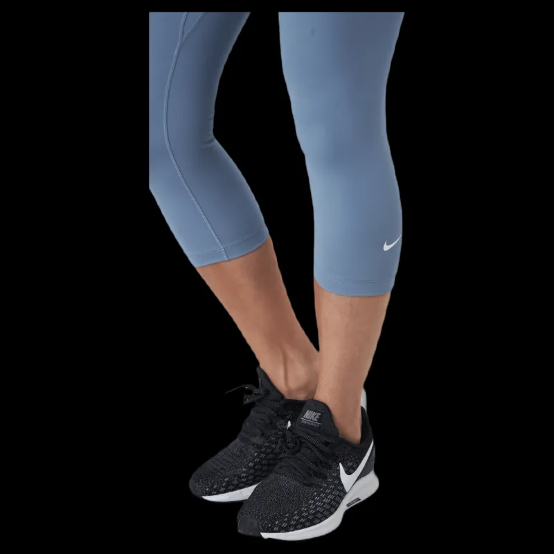 Discount Nike One Tight MR Capri 2.0 Grey Grå