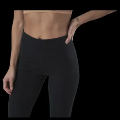 Sale Nike One Tight MR Capri 2.0 White/Black Svart