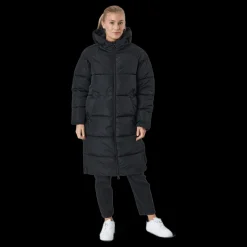Only Onlamanda Long Puffer Coat Cc Black Svart Sale