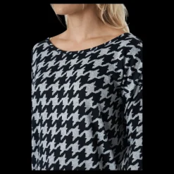 Hot Only Onlelcos 4/5 Aop Top Jrs Noos Light Grey Melange Flerfärgad