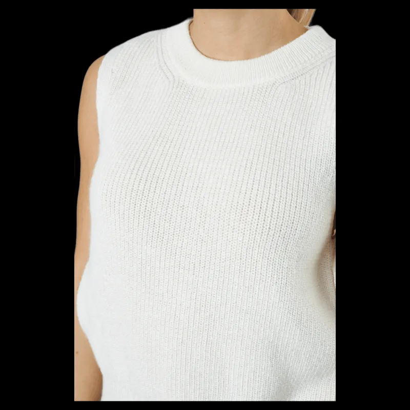 Only Onlparis Life Vest Knt Tofu Vit