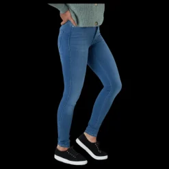 New Only Onlroyal Life Hw Sk Dnm Bj369 Light Medium Blue Denim Blå
