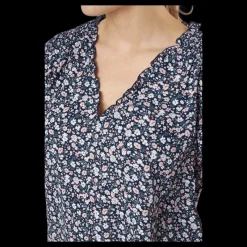 Clearance Only Onlsonja Life S/s V-neck Top N Night Sky Flerfärgad