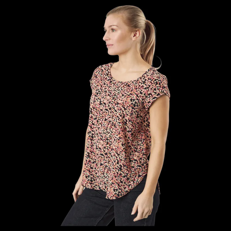 Only Onlvic Ss Aop Top Ptm Black Flerfärgad New