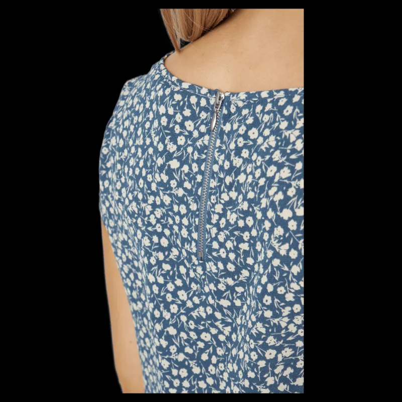 Hot Only Onlvic Ss Aop Top Ptm Blue Mirage Flerfärgad