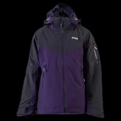 Online Bergans of Norway Oppdal Ins Youth G Jkt Purple/Grey Lila och Grå