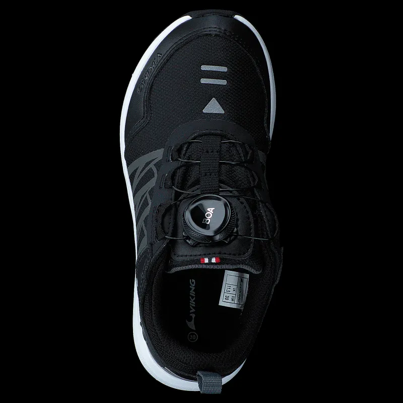 Viking Oppsal Low Gtx Boa R Black/charcoal Svart Clearance