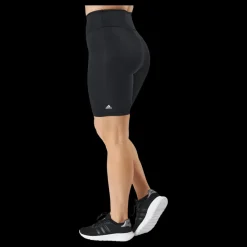 New adidas Optime Training Bike Short Leggings Black Svart