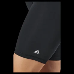 New adidas Optime Training Bike Short Leggings Black Svart