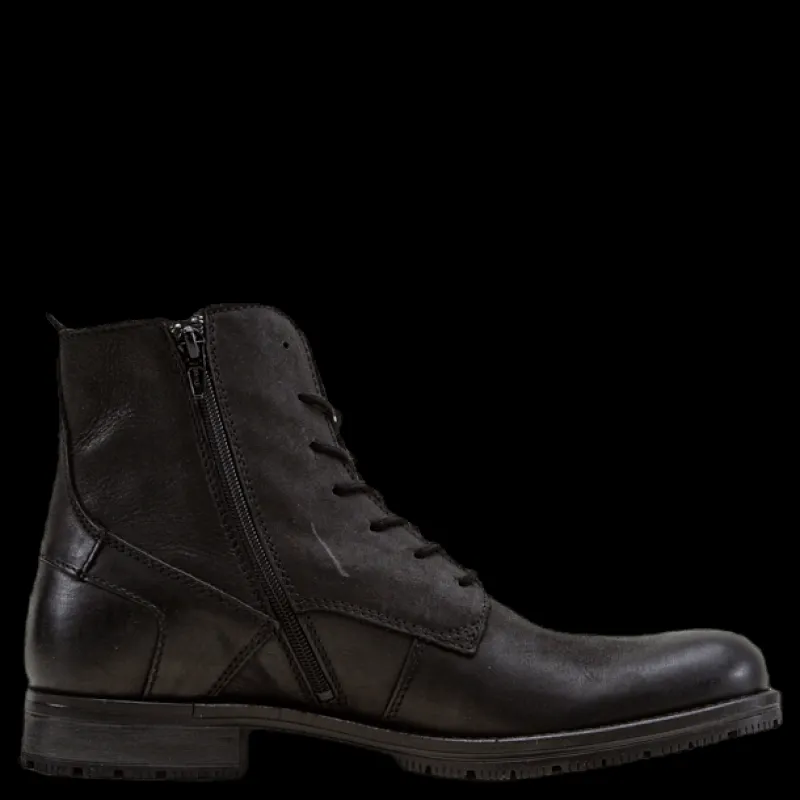 Jack & Jones Orca Leather Grey Grå