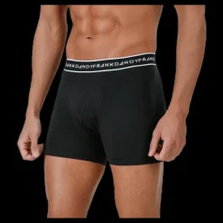 New Frank Dandy Organic Cotton Boxer 5-Pack Blue/Black/Grey Blå, Svart och Grå