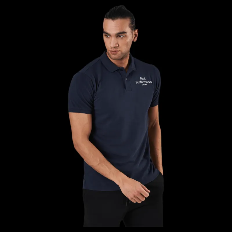 Sale Peak Performance Original Polo Blue Blå