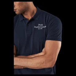 Sale Peak Performance Original Polo Blue Blå