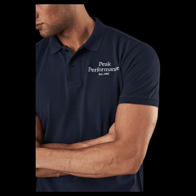 Sale Peak Performance Original Polo Blue Blå