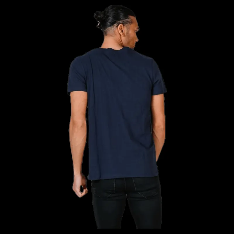 Resteröds Original R-Neck Tee Blue Blå Hot