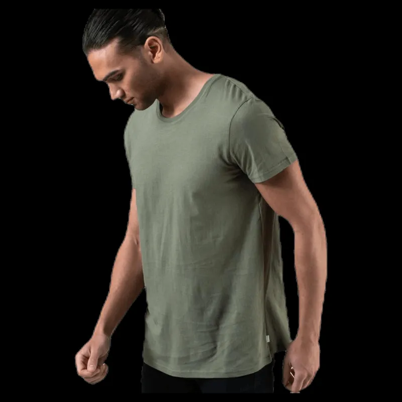 Resteröds Original R-Neck Tee Green Grön New
