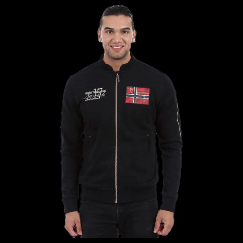 New Nacolah Oslo Bomber Black Svart