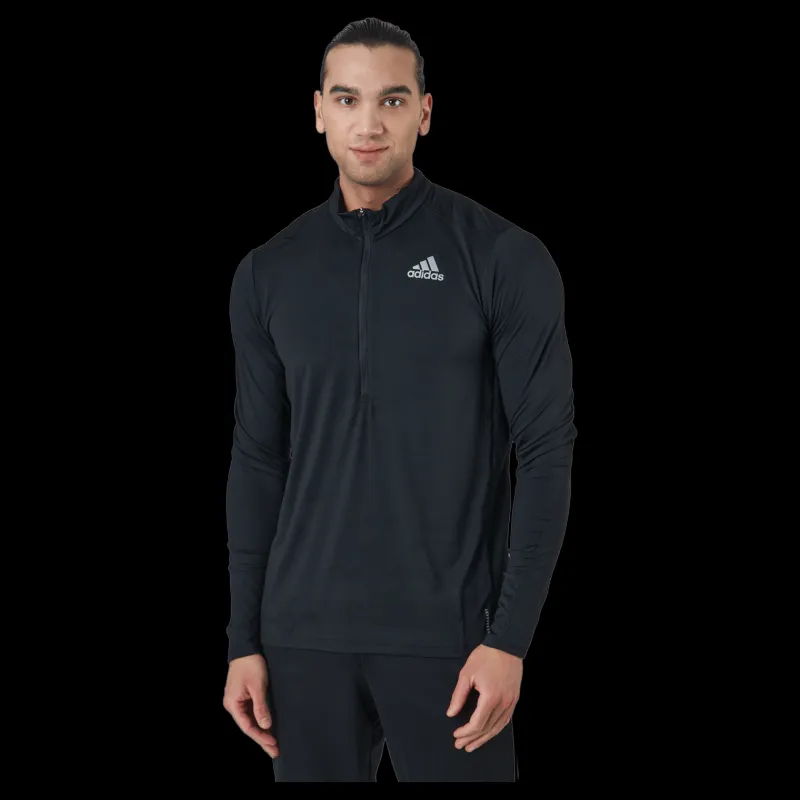Best adidas Otr 1/2 Zip M Black Svart