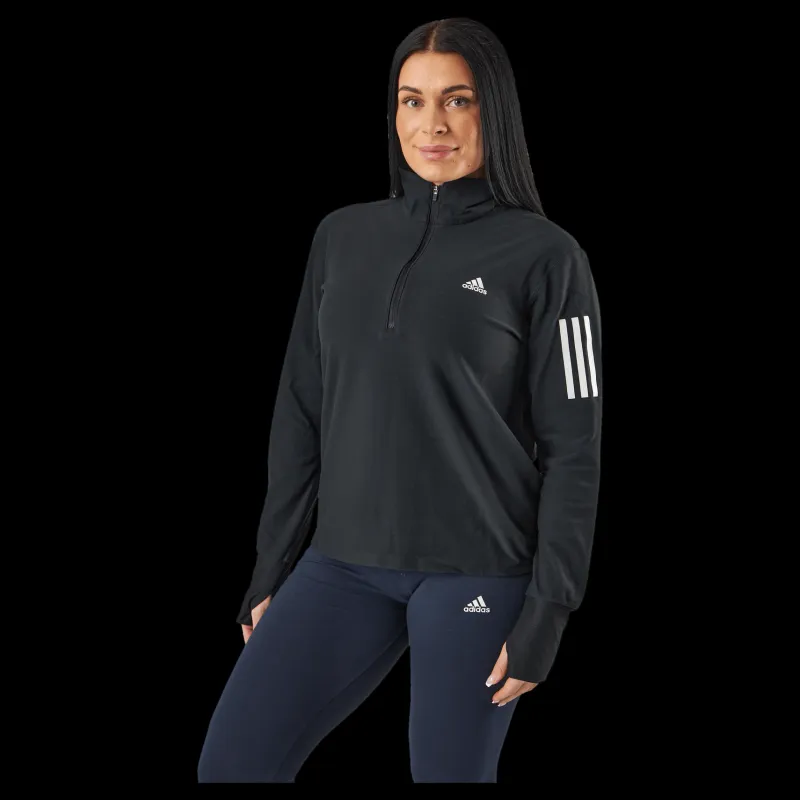 adidas Otr 1/2 Zip W Black Blå Outlet
