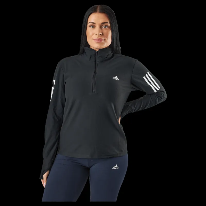 adidas Otr 1/2 Zip W Black Blå Outlet