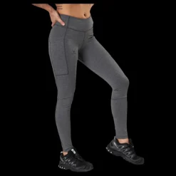Salomon Outline Tights Black/Grey Svart och Grå