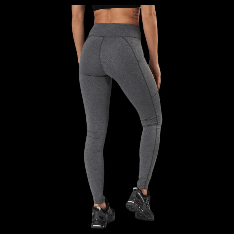 Salomon Outline Tights Black/Grey Svart och Grå
