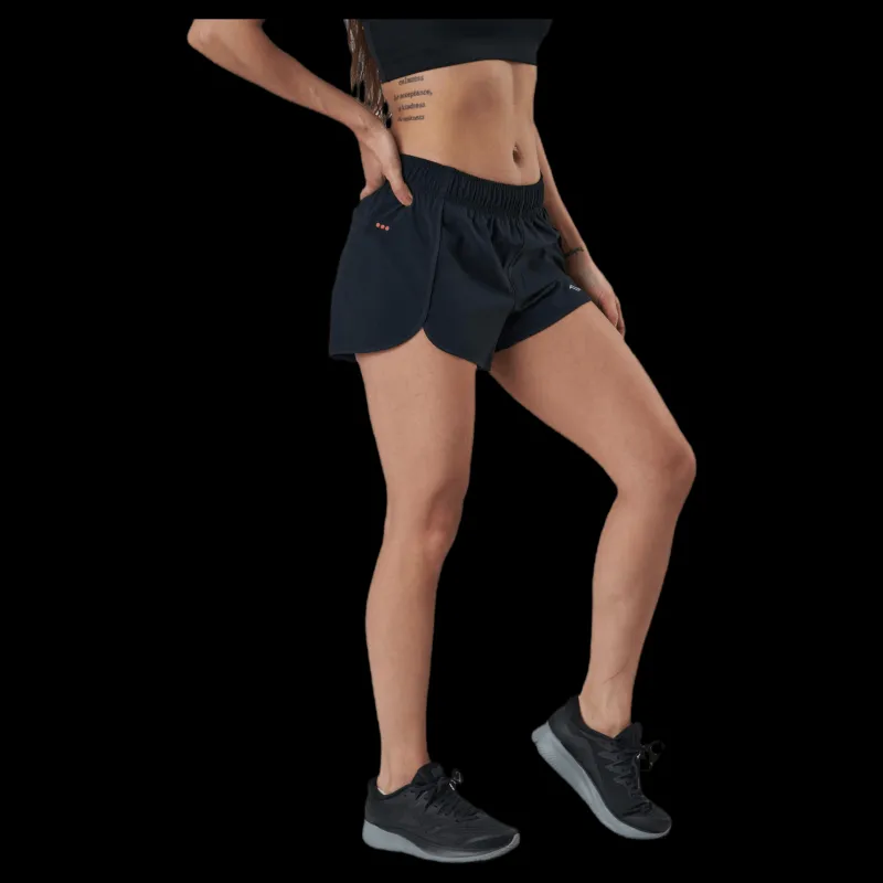 Saucony Outpace 3" Short Black Svart Hot