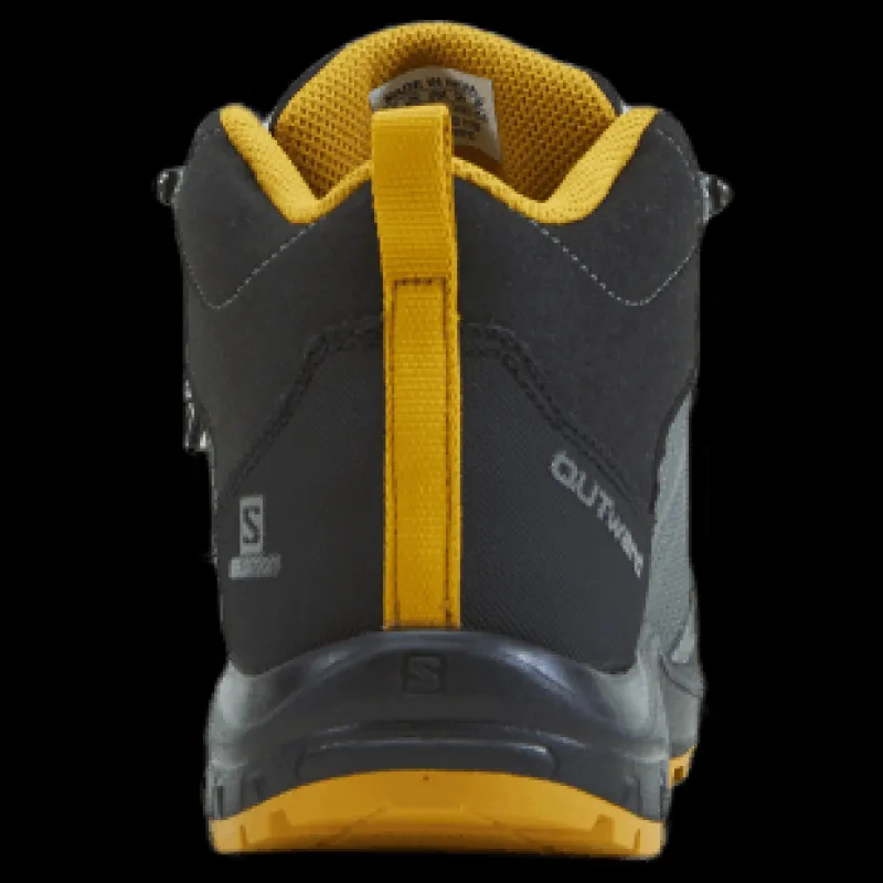 Clearance Salomon Outward Cswp J Castor Gray/black/arrowwood Svart