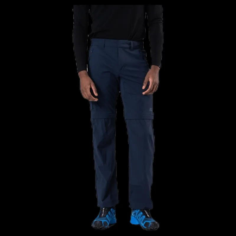 Discount Jack Wolfskin Overland Zip Away Blue Blå