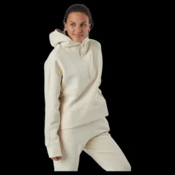 Casall Oversized Zip Hood Light Sand Beige Discount