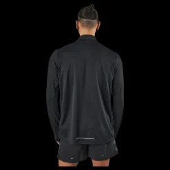 adidas Own the Run 1/2 Zip Long-Sleeve Top Black Svart