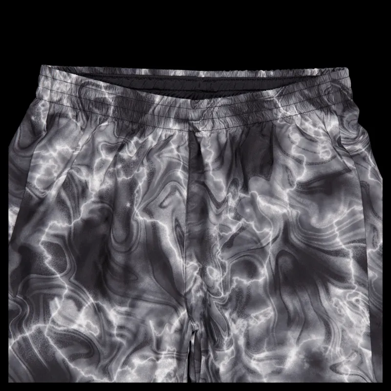 adidas Own the Run Allover Print Shorts White Flerfärgad New