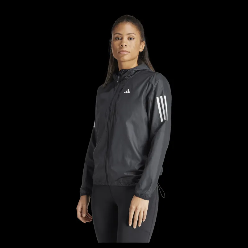 Clearance adidas Own The Run Jacket Black Svart