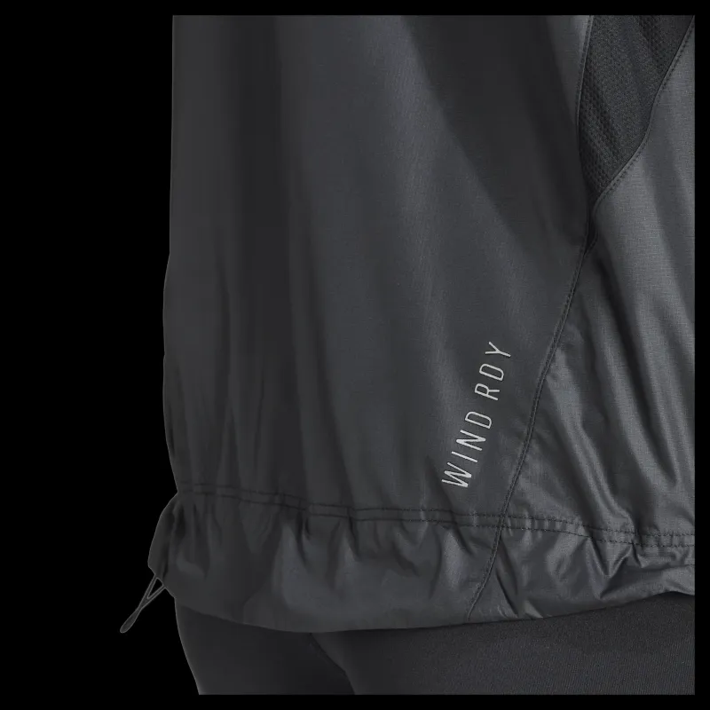Clearance adidas Own The Run Jacket Black Svart