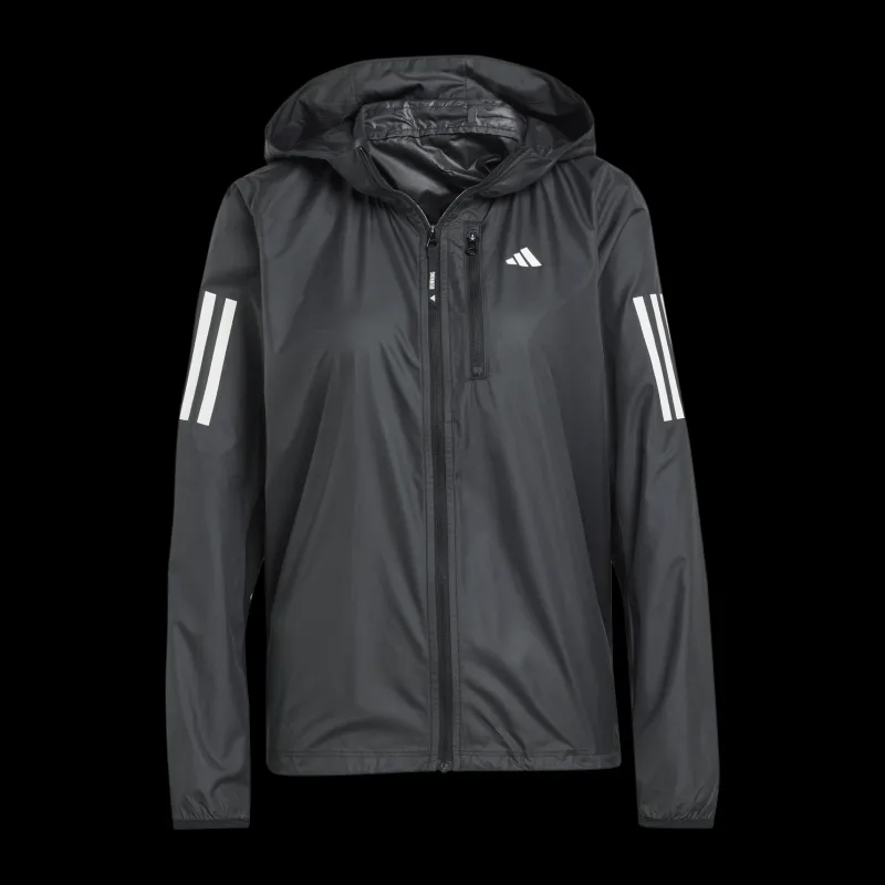 Clearance adidas Own The Run Jacket Black Svart