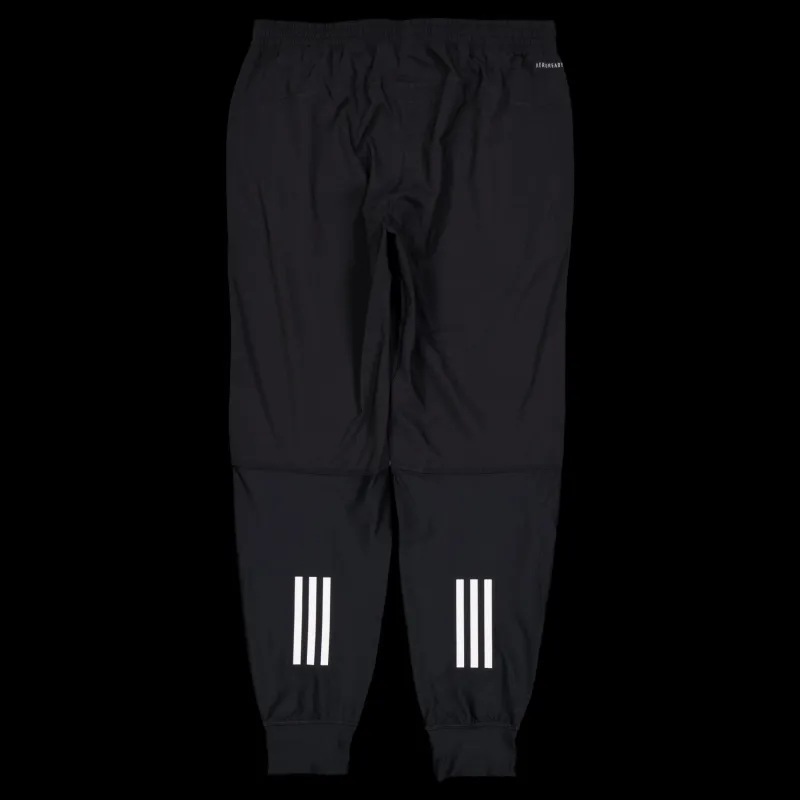 adidas Own the Run Joggers Black Svart Discount