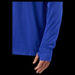 New adidas Own the Run Long-Sleeve Top Lucblu Blå