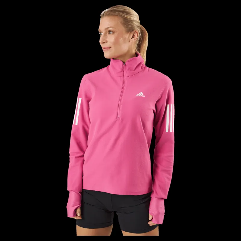 adidas Own the Run Running 1/2 Zip Sweatshirt Prefuc Rosa Hot
