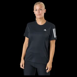 adidas Own The Run Tee Black Svart Discount