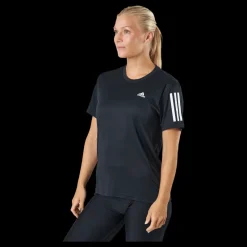adidas Own The Run Tee Black Svart Discount