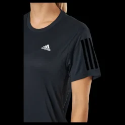 adidas Own The Run Tee Black Svart Discount