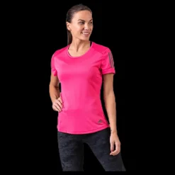 adidas Own The Run Tee Pink Rosa Hot