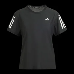 adidas Own The Run T-Shirt Black Grå